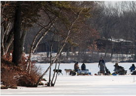 Winter Ice Fishing